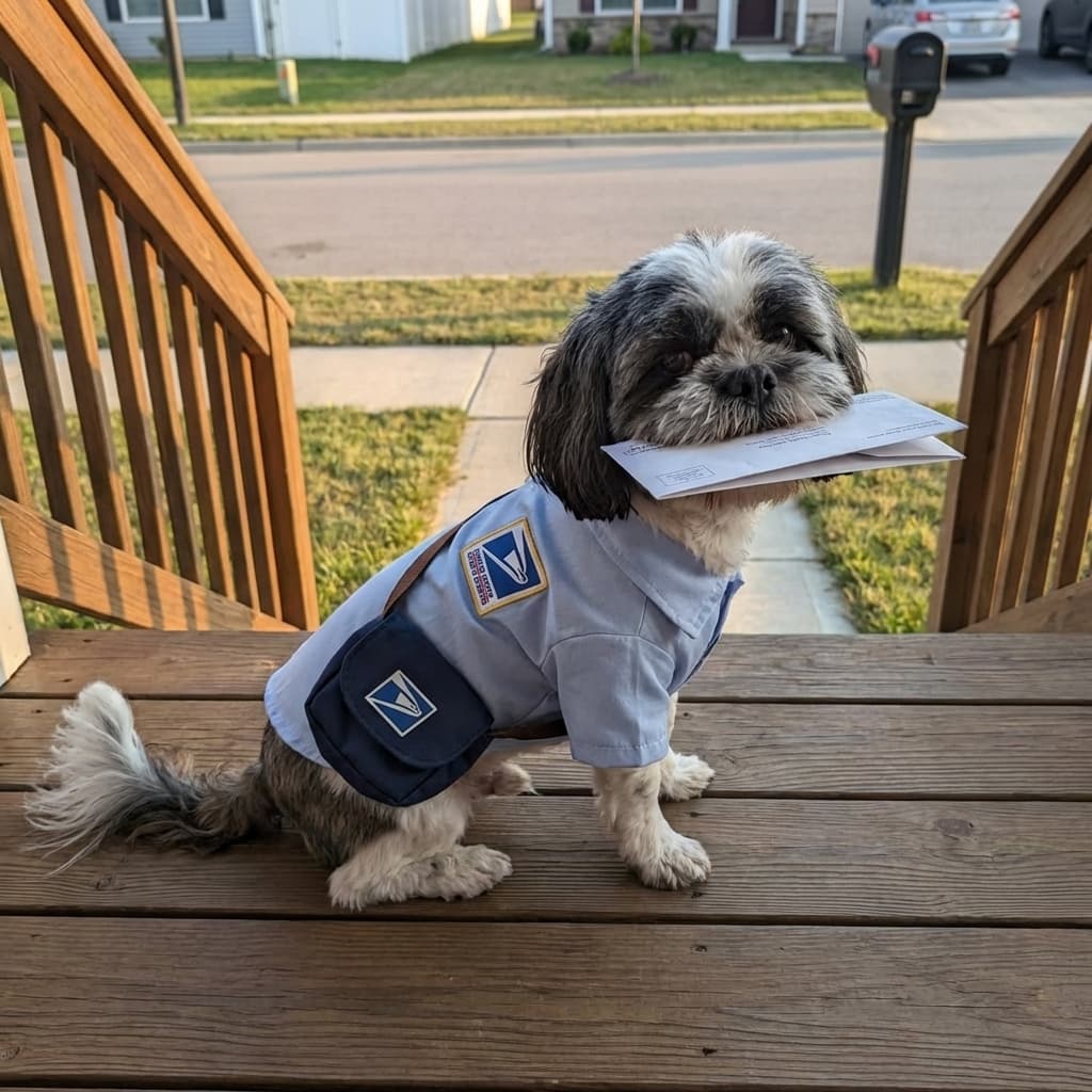 USPS Pet Portrait Example