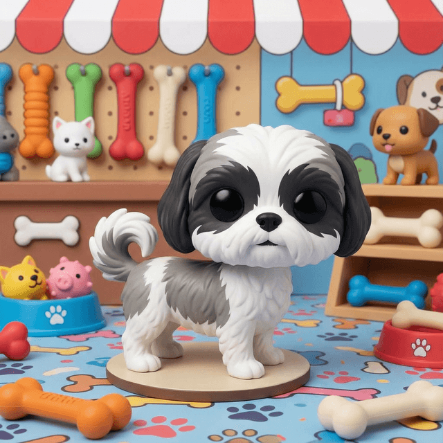 Funko Pop pet portrait style