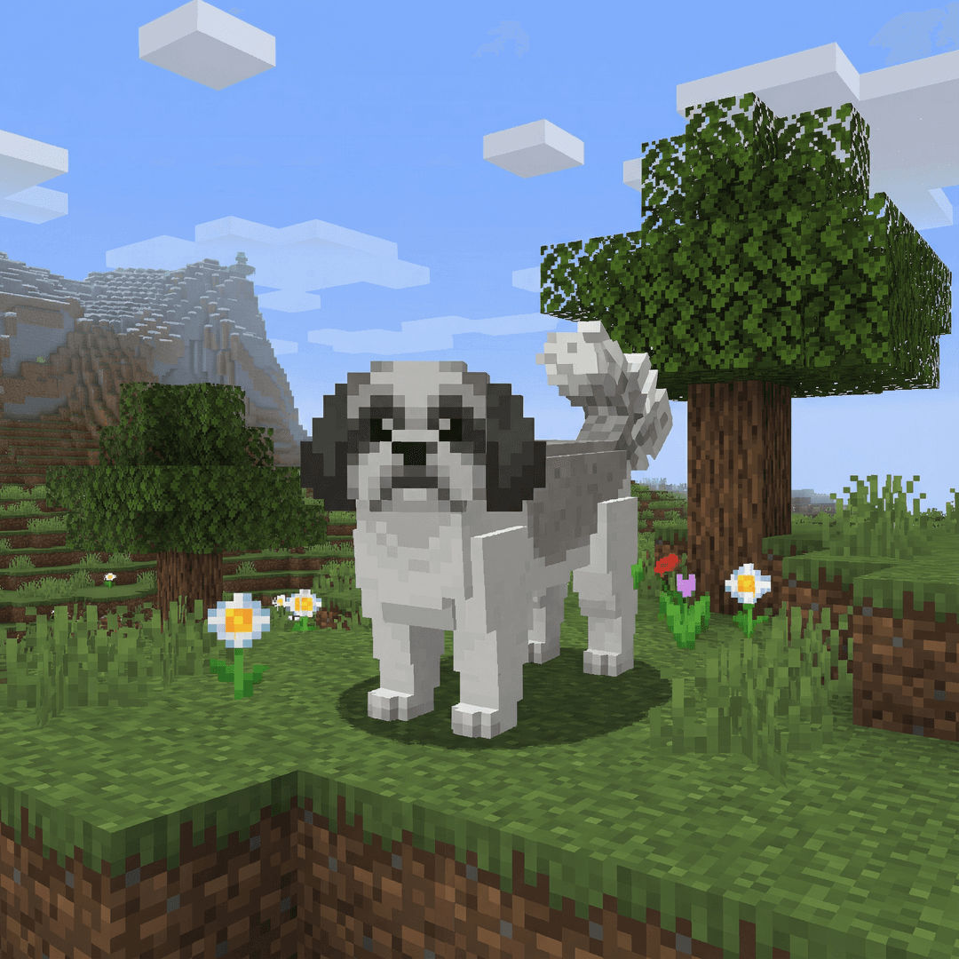 Minecraft Pet Portrait Example